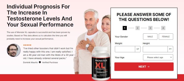 Monster XL Male Enhancement - [IS FAKE or REAL?] Read About 100% Natural Product?