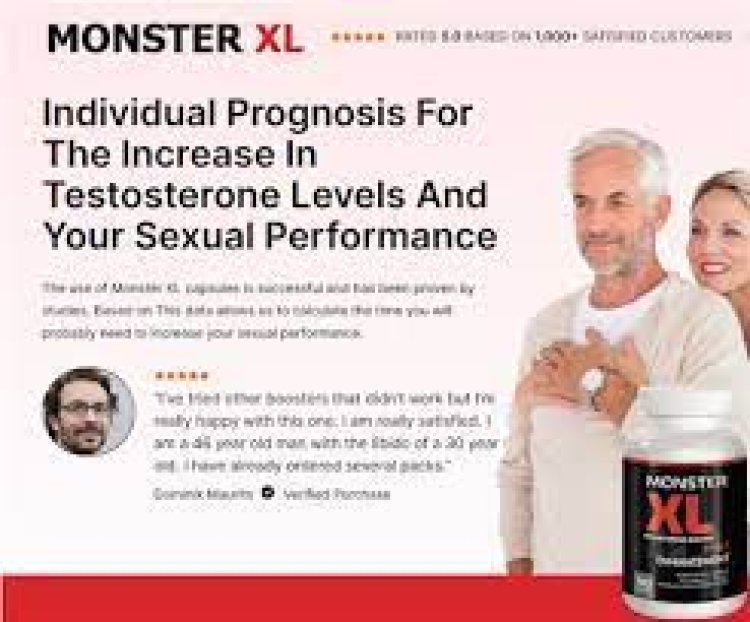 Monster XL Testosterone Booster Maximize Potentials- Official Update