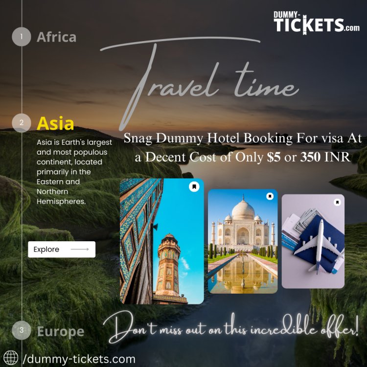 Dummy Hotel Booking For visa