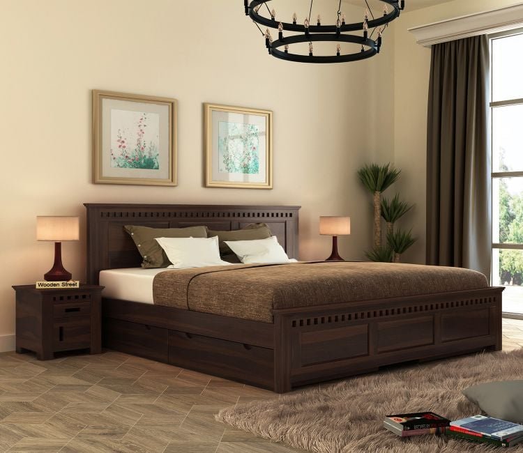 Transform Your Bedroom with Wooden Street's Elegant Double Bed Collection