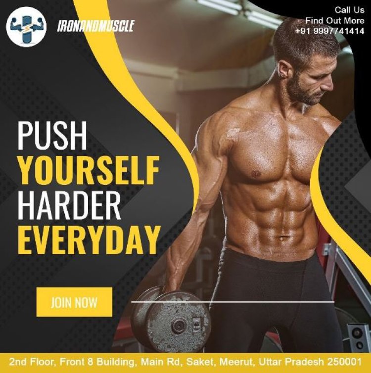 iron & muscles gym | best gym in meerut