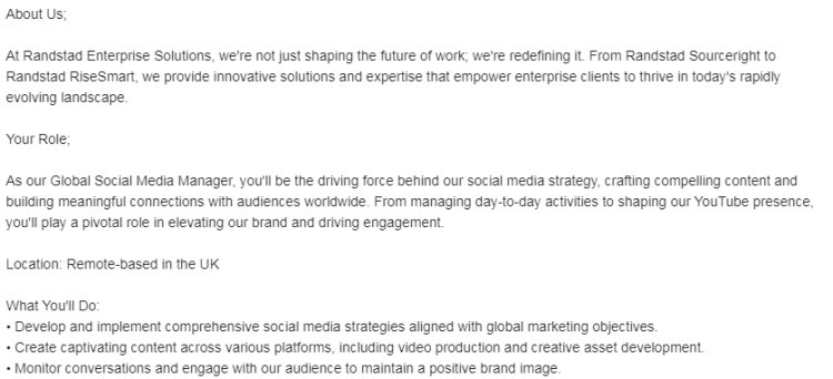 Social Media & Content Executive Simple Company Crawley, UK