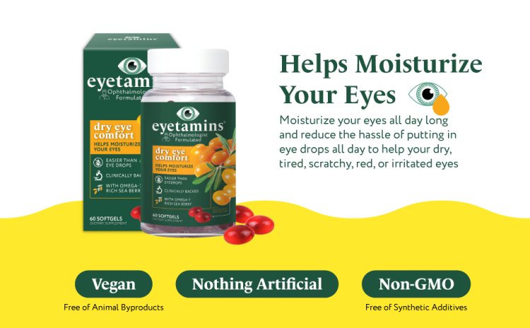 Eyetamins Dry Eye Supplement Official Website, Reviews [2024] & Price For Sale In USA