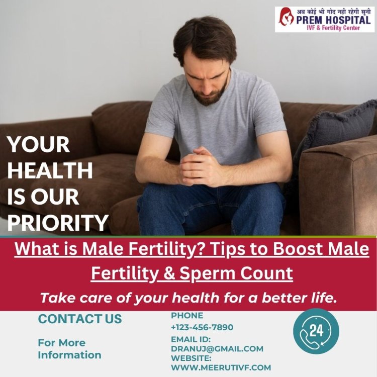 What is Male Fertility? Tips to Boost Male Fertility & Sperm Count