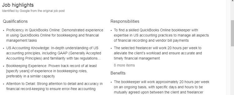 USA QuickBOOK Online Bookeeping Job Upwork Unites States