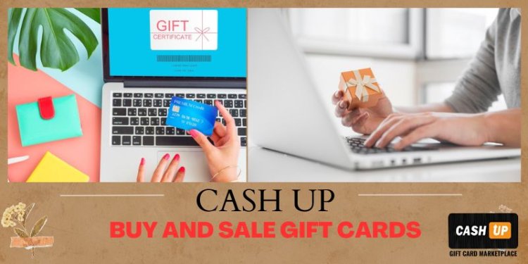 Cash Up: Solution for Cashing in and Selling Online Gift Cards