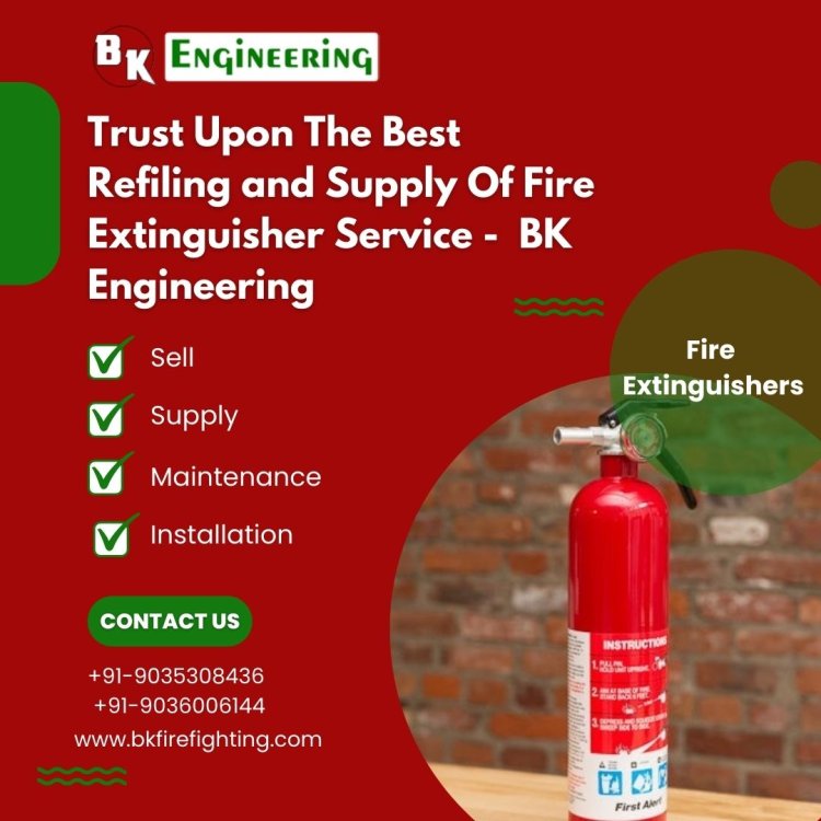 Ensuring Safety: BK Engineering's Premier Fire Fighting Services in Bangalore