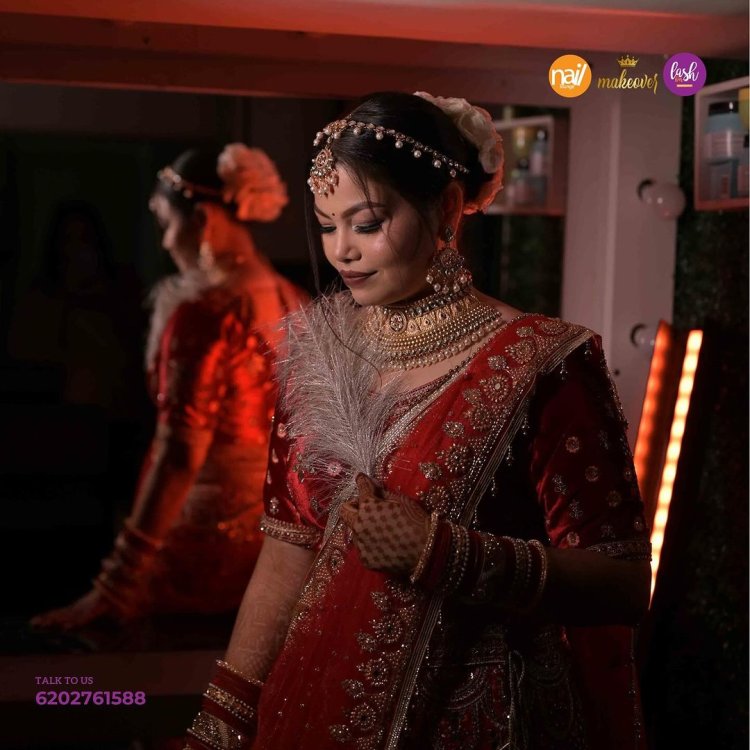 Hire The Best Professional Bridal Makeup Artist in Patna by Nail Lounge Makeover