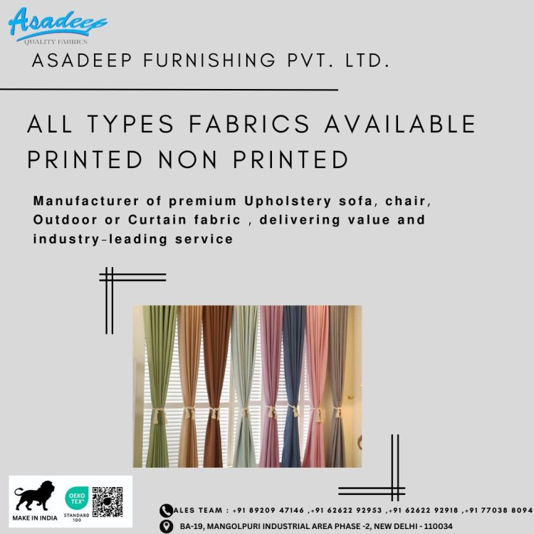 All Types Fabrics Available | For Sale Fabrics Printed And Non Printed Both
