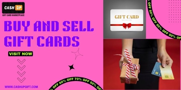 Purchase and Sell Gift Cards with Cashup for Instant Gratification!