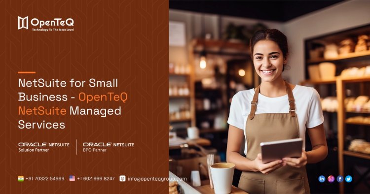 NetSuite for Small Business - OpenTeQ NetSuite Managed Services