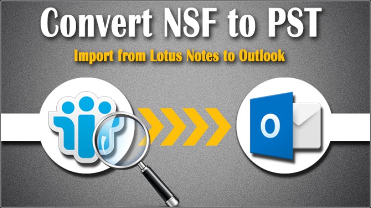 Export Lotus Notes email messages data to Outlook.