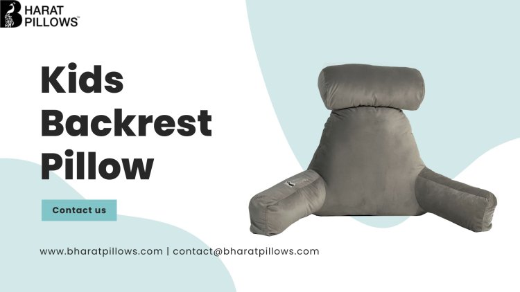 Cozy Comfort: Our Kids Backrest Pillow - The Perfect Gift for Little Ones!
