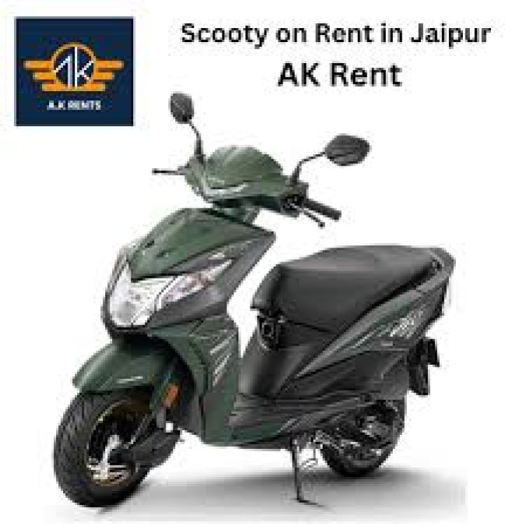 AK Rents: Scooty Rental Services in Jaipur