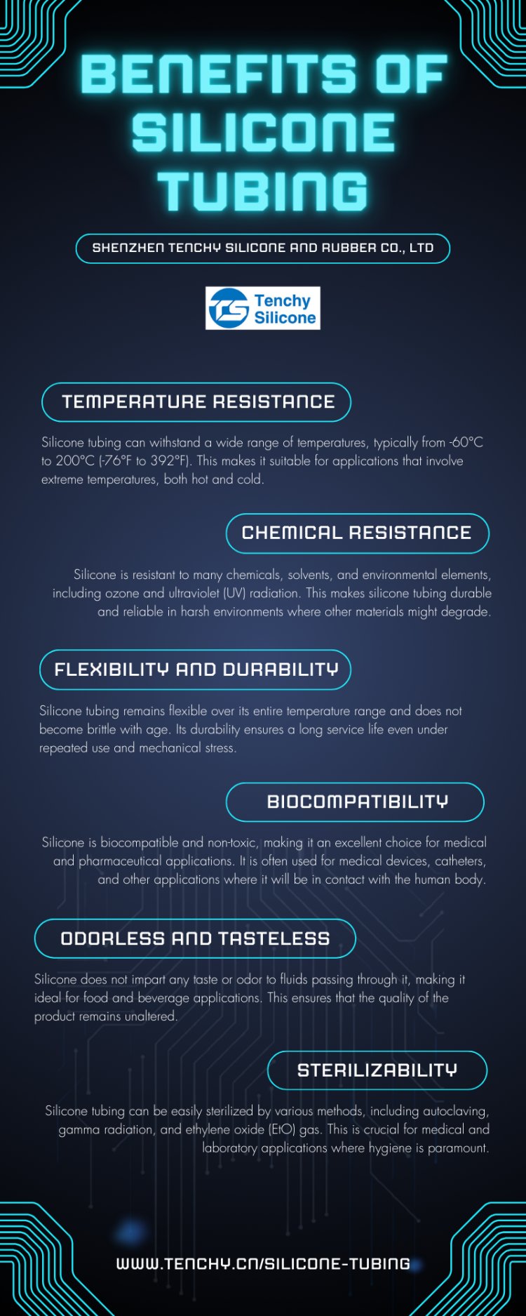 Benefits of Silicone Tubing [Infographic]