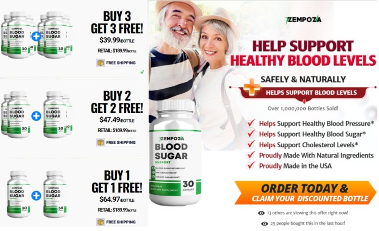 Zempoza Blood Sugar Reviews