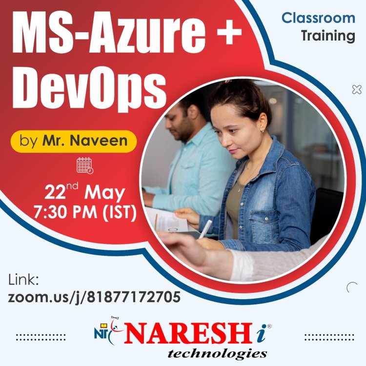 Top Ms Azure + DevOps  Online Training Institute In Hyderabad- NareshIT