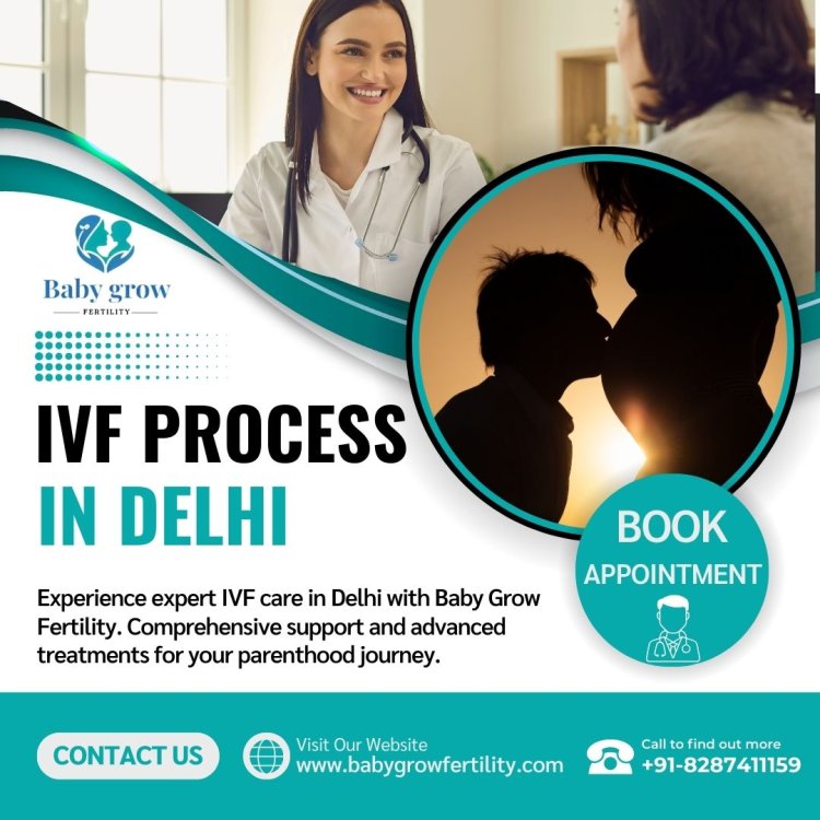 Understanding the IVF Process in Delhi: Your Pathway to Parenthood with Baby Grow Fertility