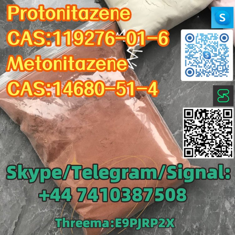 Protonitazene CAS:119276-01-6 Metonitazene CAS:14680-51-4    Telegram/Signal/Skype： +44 7410387508 Threema:E9PJRP2X