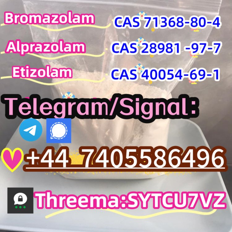 CAS 71368-80-4 Bromazolam CAS 28981 -97-7 Alprazolam  Telegarm/Signal/skype: +44 7405586496