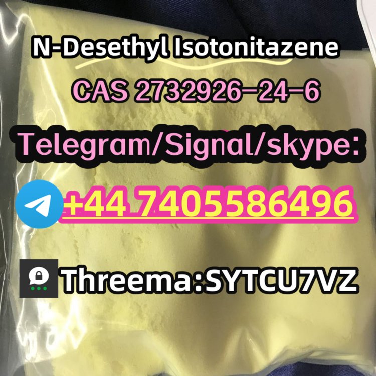 CAS 2732926-24-6 N-Desethyl Isotonitazene Telegarm/Signal/skype: +44 7405586496