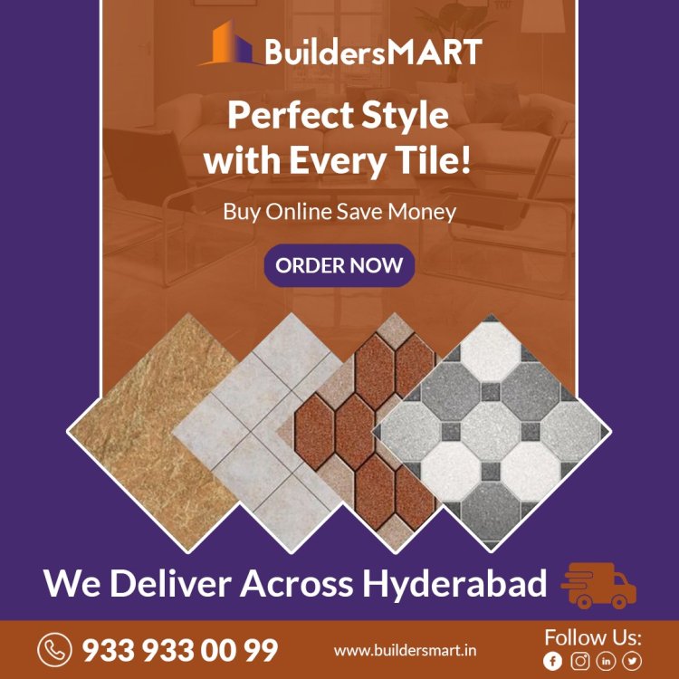 Buy Floor Tiles Online at Low Price in Hyderabad -BuildersMART