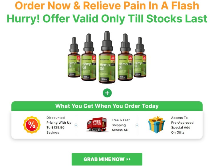 Smart Hemp Oil Official Website, Reviews [2024] & Price For Sale In AU, NZ & CA