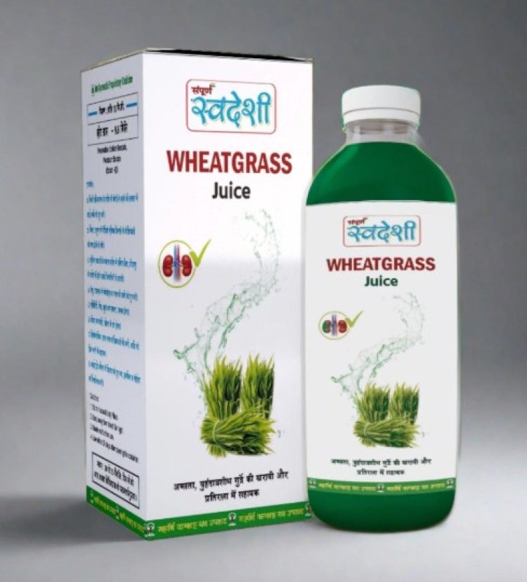 Feel Healthier Naturally with Our Premium Wheatgrass Juice