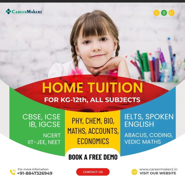 Home Tuition or Online? We've Got You Covered. Effective Learning Starts with CareerMakerz.