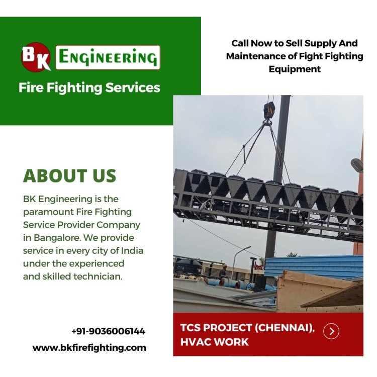 BK Engineering Fire Fighting Services in Punjab:Your Shield Against Fire