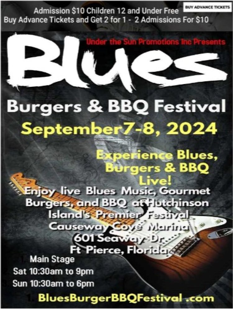 BLUES BURGERS & BBQ FESTIVAL A CULINARY AND MUSICAL EXTRAVAGANZA 2024