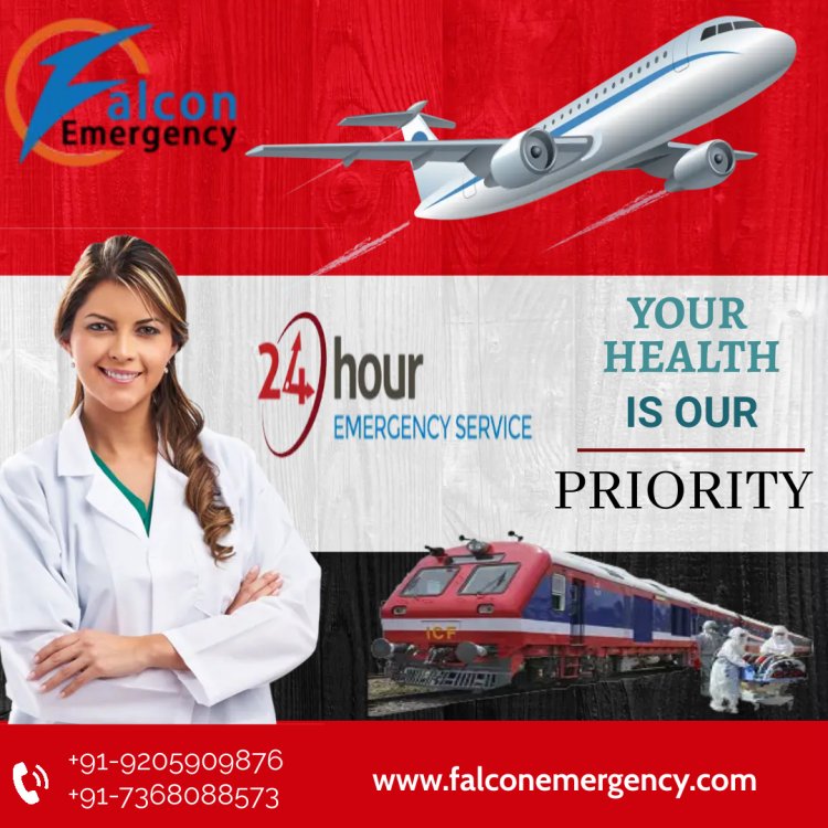 Falcon Train Ambulance in Patna Offers Medical Transportation without Any Unevenness