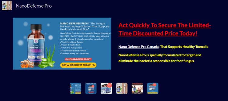 NanoDefense Pro Reviews - [NanoDefense Pro Canada] NanoDefense Pro For Nail Fungus, NanoDefense Pro Reviews And Complaints