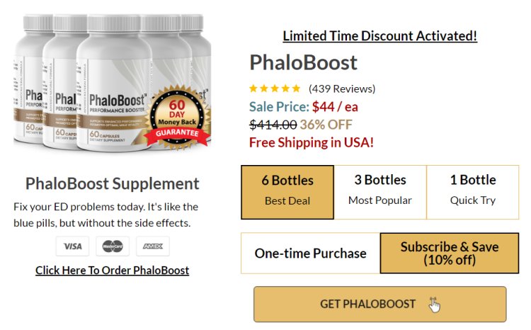 PhaloBoost (GMP-Certified) 100+ User Reports! Really Works Or Hoax?