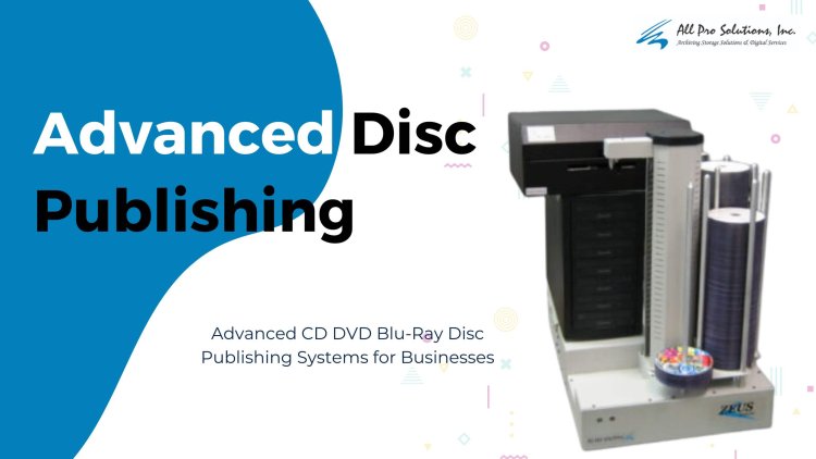 Advanced CD DVD Blu-Ray Disc Publishing Systems for Businesses