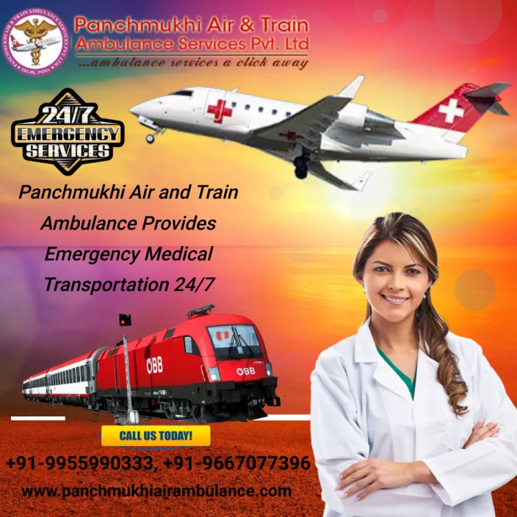 Panchmukhi Train Ambulance in Patna is Presenting Medical Transportation