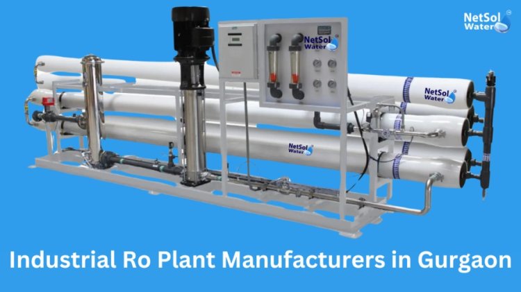 Leading Sustainable Growth: Industrial RO Plant Manufacturers in Gurgaon