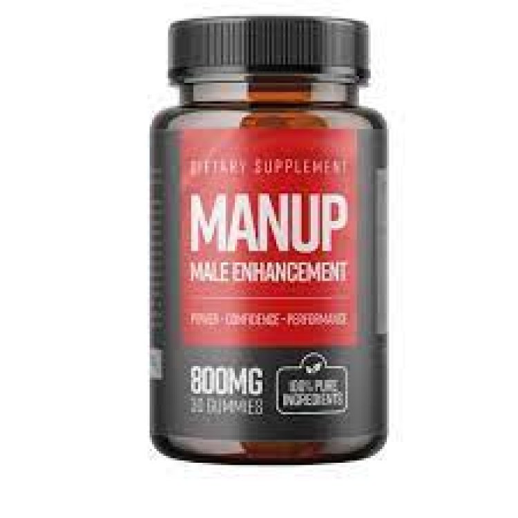 How do ManUp Gummies claim to improve sexual performance?