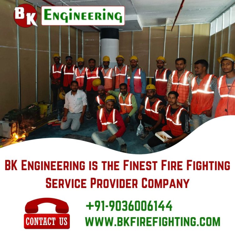 Top-Notch Fire Fighting Services in Visakhapatnam by BK Engineering