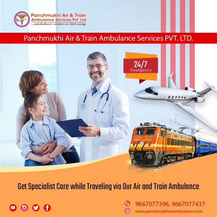 Panchmukhi Train Ambulance in Ranchi is the Best Option for the Relocation of Patients