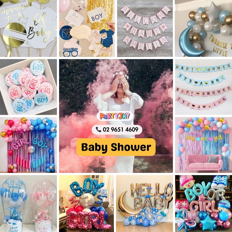 Shop Baby Shower Party Decorations Online Sydney – PartyJay