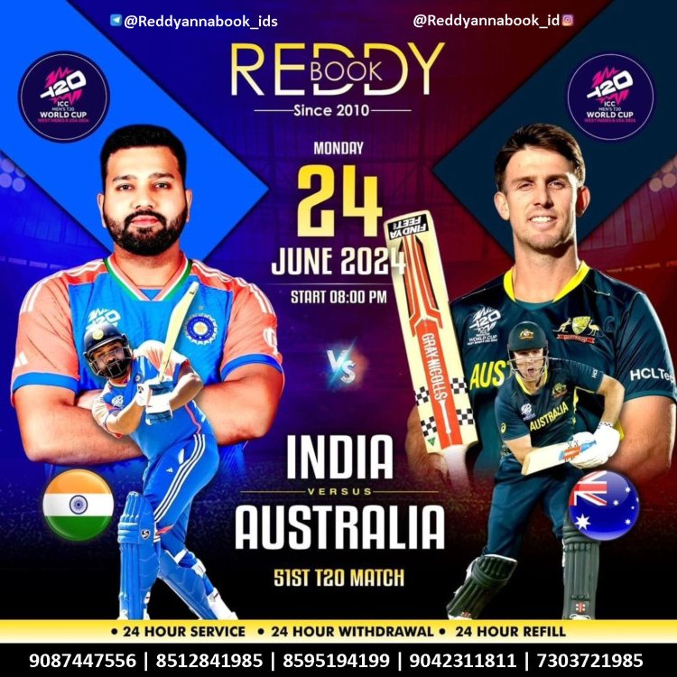 Exciting Updates on the ICC Men's T20 World Cup 2024 Featuring Reddy Anna.