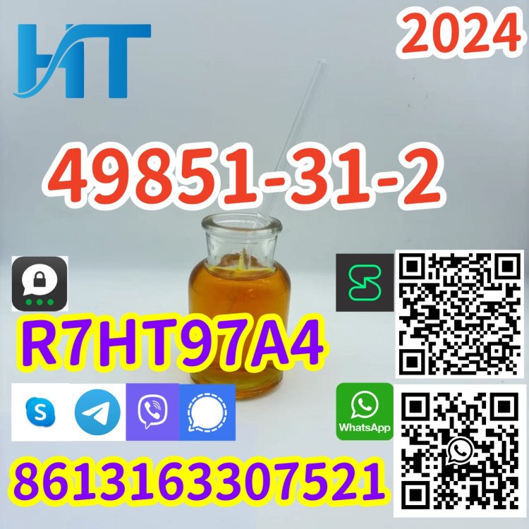 CAS 49851-31-2 2-Bromo-1-phenyl-1-pentanone yellow liquid whatsapp+8613163307521