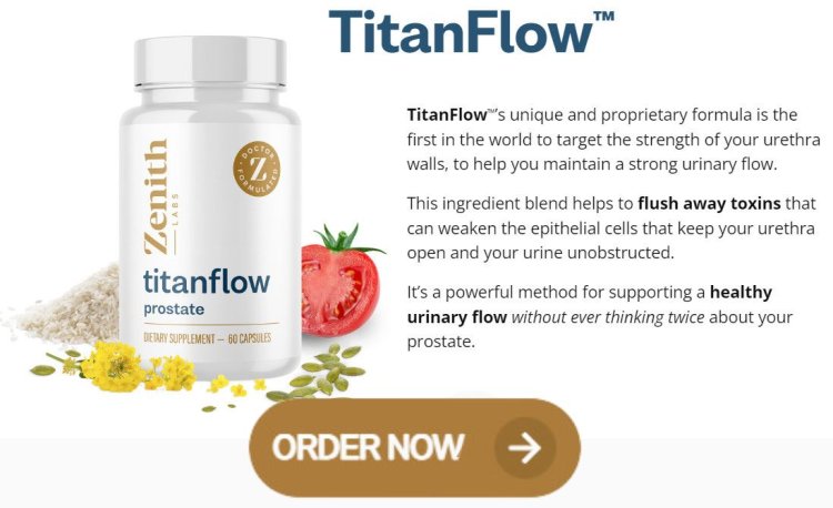 TitanFlow Prostate Reviews & Price For Sale In USA, UK, AU, NZ & CA