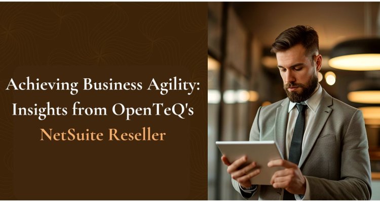 Achieving Business Agility - Insights from OpenTeQ's NetSuite Reseller