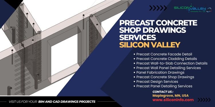 Precast Concrete Shop Drawings Services Provider - USA