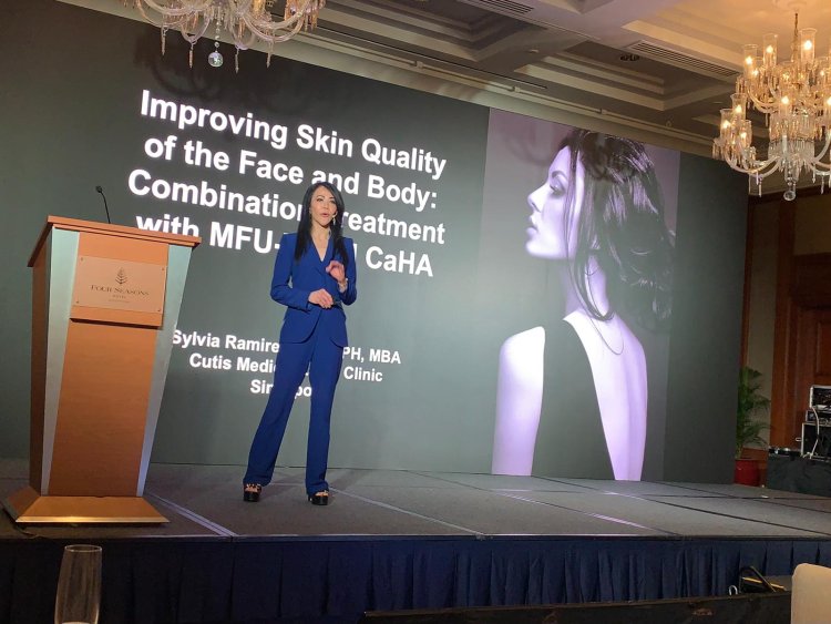 Dr. Sylvia at the Reset Symposium: Improving Skin Quality with MFU-V & CaHA Fillers