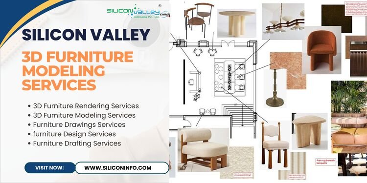 3D Furniture Modeling Services - USA