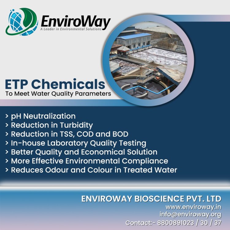 ETP Chemicals: Ensuring Optimal Water Quality