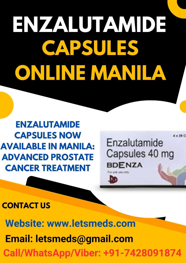 Purchase Enzalutamide Capsules Online Price Cebu City Philippines